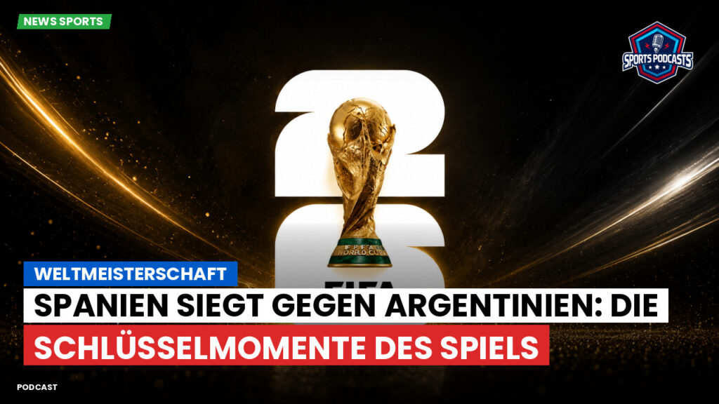 Fußball-Weltmeisterschaft 2026 Podcast: Weltmeisterschaft : Spanien siegt gegen Argentinien: die Schlüsselmomente des Spiels