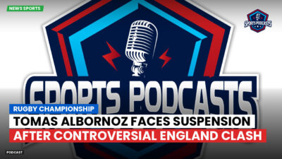 Rugby Championship Podcast: Rugby Championship : Tomas Albornoz faces suspension after controversial England clash