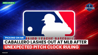 MLB Podcast: 'Picking on me' : Caballero lashes out at MLB after unexpected pitch clock ruling