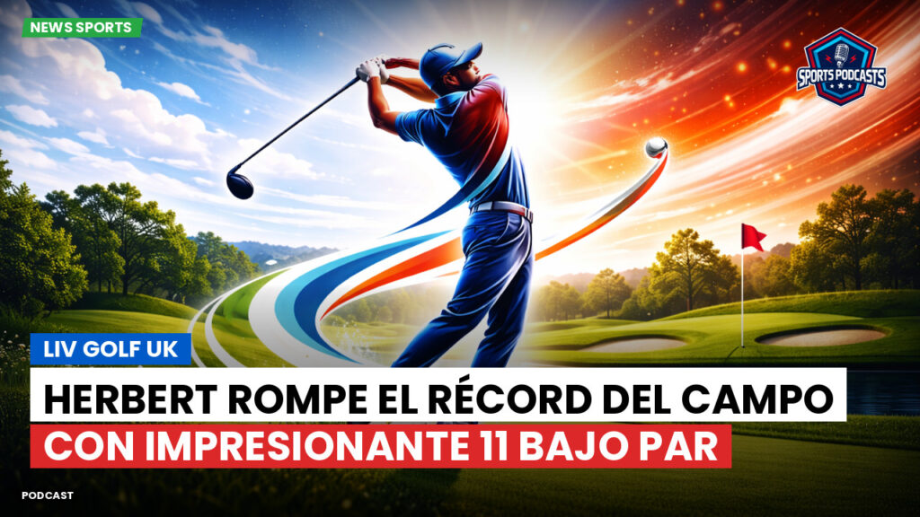 Golf Podcast: LIV Golf UK: Herbert rompe el récord del campo con impresionante 11 bajo par