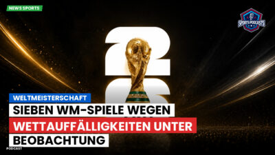 Fußball-Weltmeisterschaft 2026 Podcast: Weltmeisterschaft : Sieben WM-Spiele wegen Wettauffälligkeiten unter Beobachtung