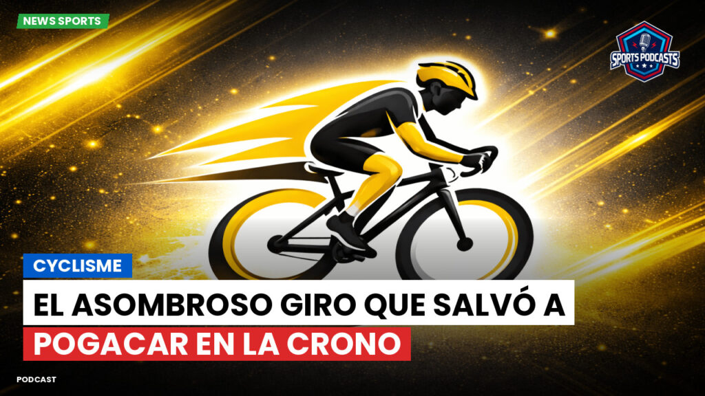 Ciclismo Podcast: Cyclisme : El asombroso giro que salvó a Pogacar en la crono