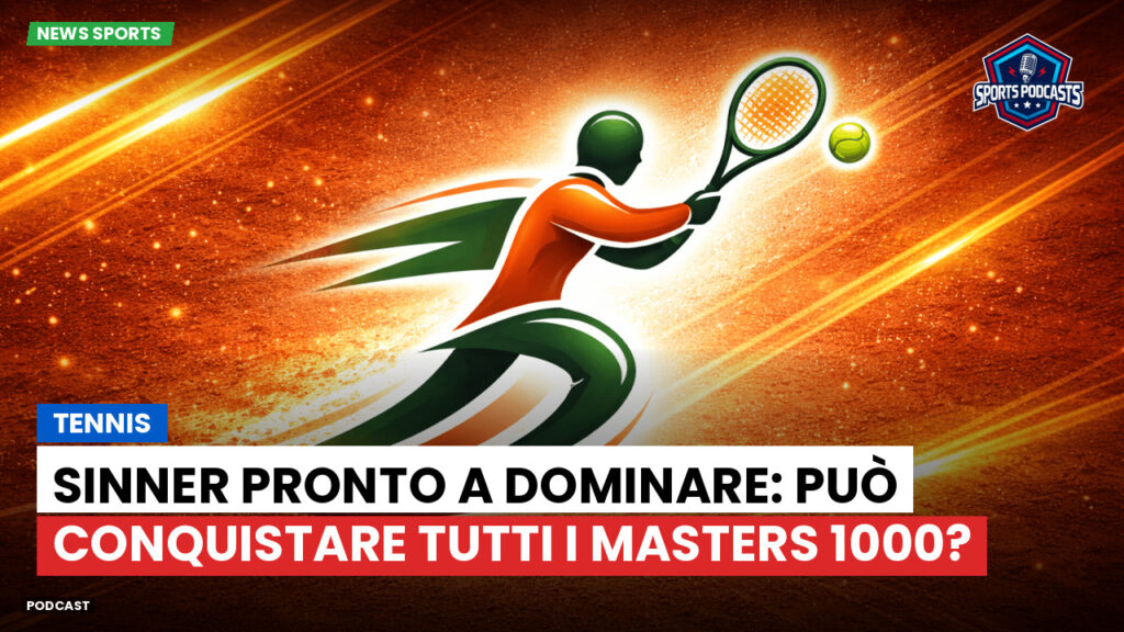 Tennis Podcast: Tennis : Sinner pronto a dominare: può conquistare tutti i Masters 1000?