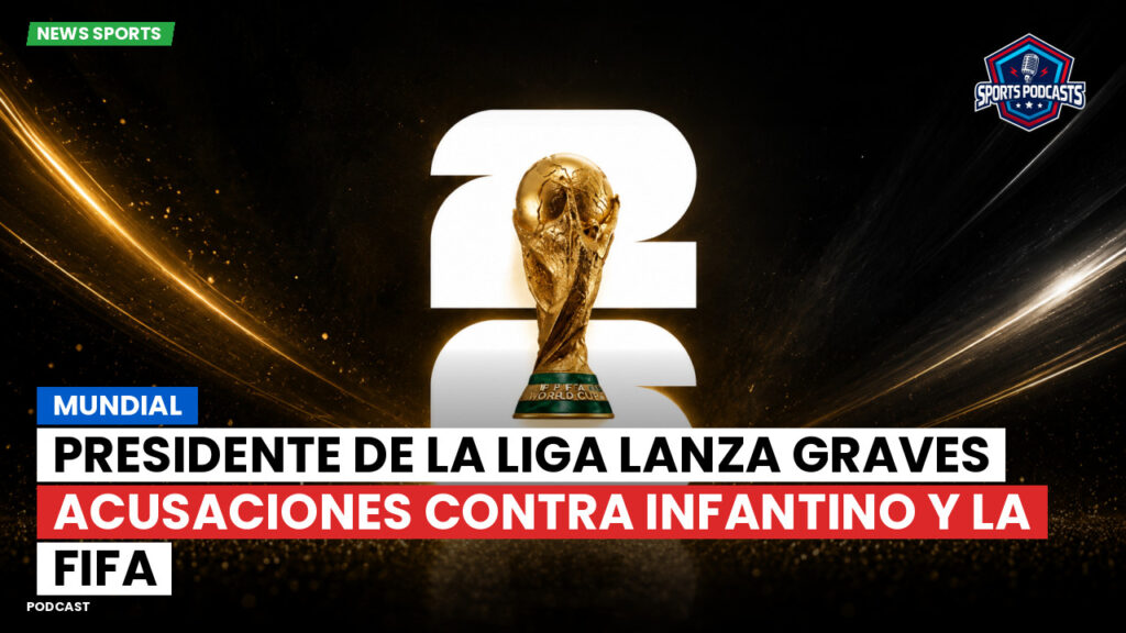 Copa del Mundo de Fútbol 2026 Podcast: Mundial : Presidente de la liga lanza graves acusaciones contra Infantino y la FIFA