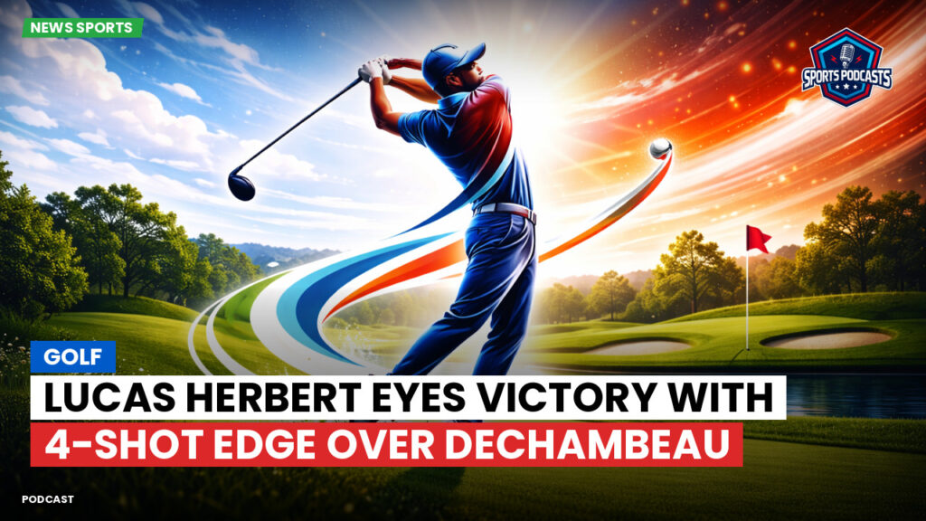 Golf Podcast: Lucas Herbert Eyes Victory with 4-Shot Edge Over DeChambeau