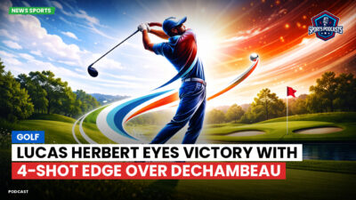 Golf Podcast: Lucas Herbert Eyes Victory with 4-Shot Edge Over DeChambeau