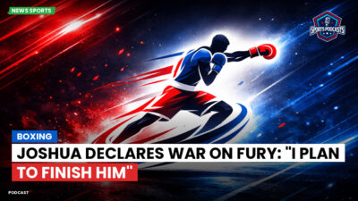 Boxing Podcast: Boxing : Joshua declares war on Fury: "I plan to finish him"