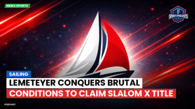Sailing Podcast: Lemeteyer conquers brutal conditions to claim Slalom X title
