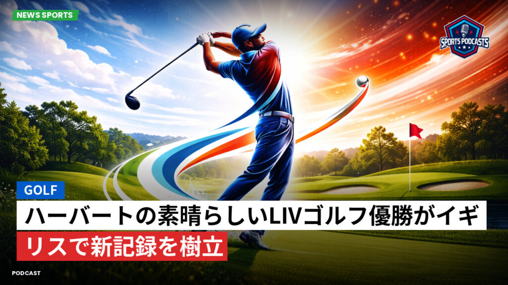 Golf Podcast: ハーバートの素晴らしいLIVゴルフ優勝がイギリスで新記録を樹立
