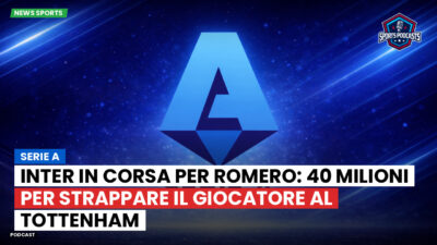 Serie A Podcast: Serie A : Inter in corsa per Romero: 40 milioni per strappare il giocatore al Tottenham