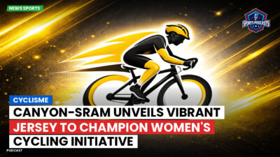 Cycling Podcast: Cyclisme : Canyon-SRAM Unveils Vibrant Jersey to Champion Women's Cycling Initiative