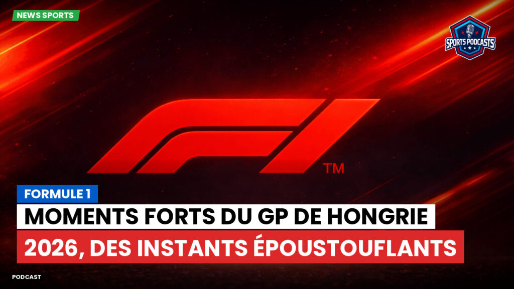 Formule 1 Podcast: Formule 1 : Moments forts du GP de Hongrie 2026, des instants époustouflants